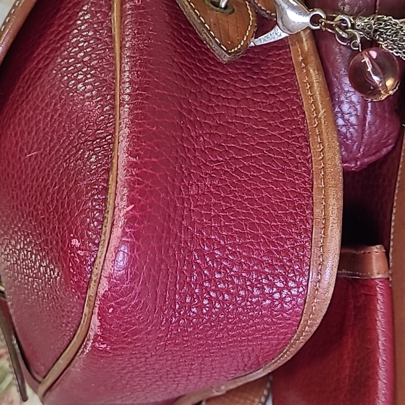 Vintage Dooney & Bourke AWL (Rare) Rose Satchel Bundle - Picture 14 of 17